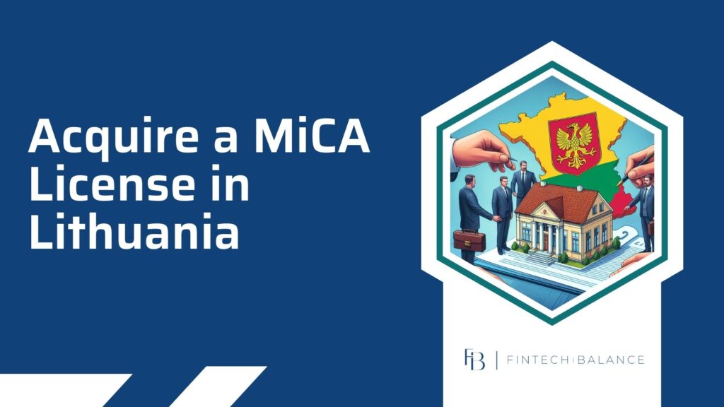 How to acquire a mica license in lithuania
