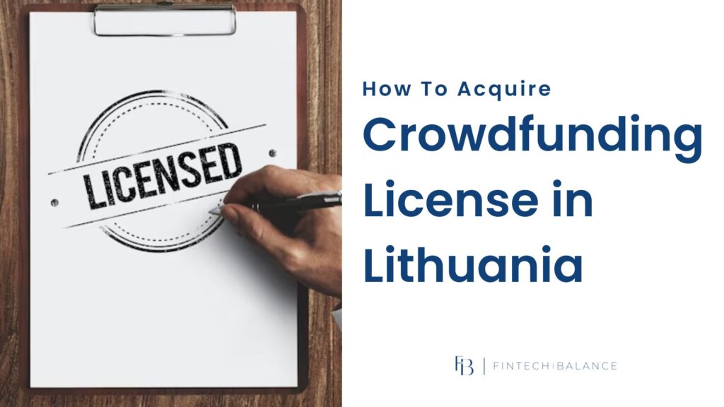 acquire a crowdfunding license in lithuania